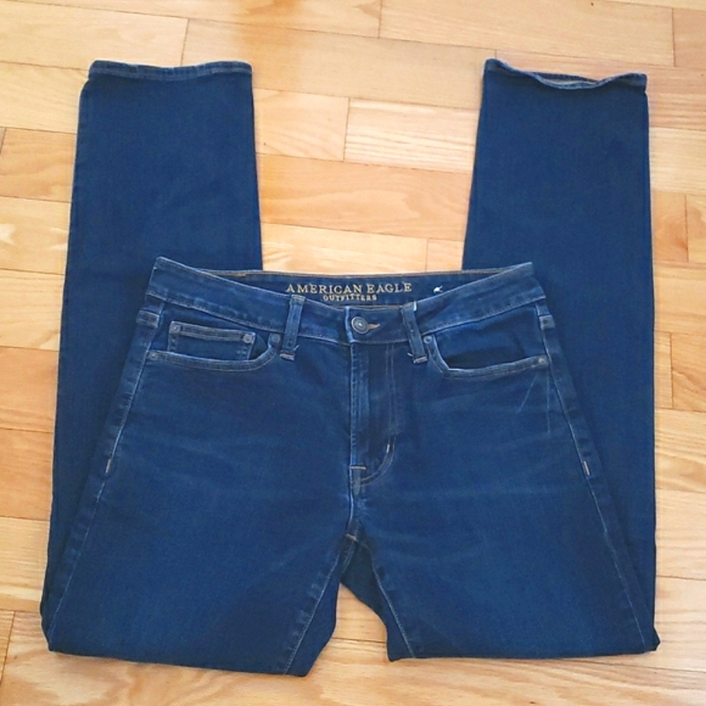 American Eagle Outfitters Original Straight Jeans Size 30 - Picture 13 of 14